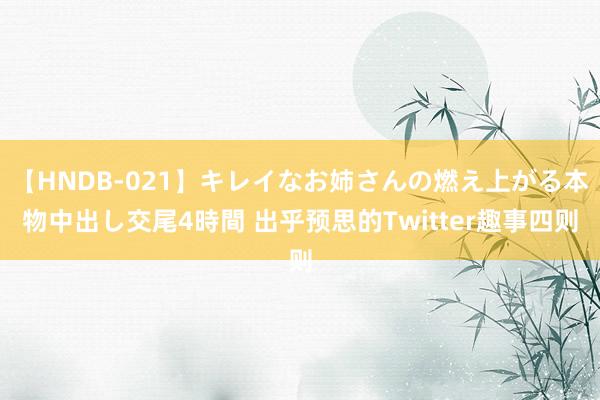 【HNDB-021】キレイなお姉さんの燃え上がる本物中出し交尾4時間 出乎预思的Twitter趣事四则