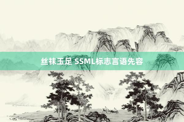 丝袜玉足 SSML标志言语先容